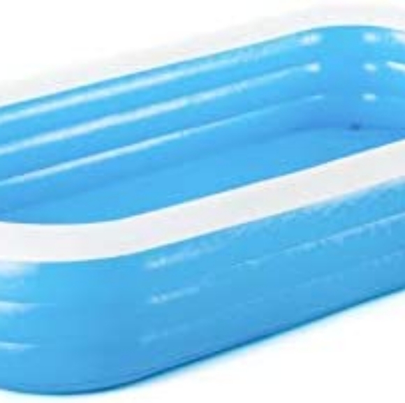 H2OGO! Rectangle 10’ Inflatable Family Pool - Picture 2 of 2